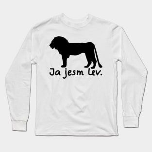 I'm A Lion (Interslavic) Long Sleeve T-Shirt